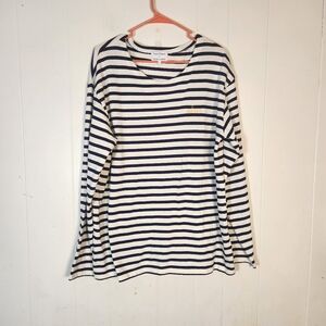 Maison Labiche Veuve Clicquot Long Sleeve Columbier Sailor Shirt Sz XL Solaire